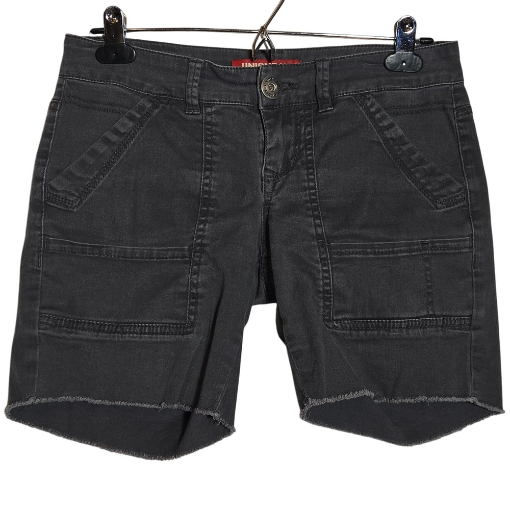 Unionbay Womens Cargo Shorts 3 Raw Hem Gorp Utility Grunge Neutral Y2K Military